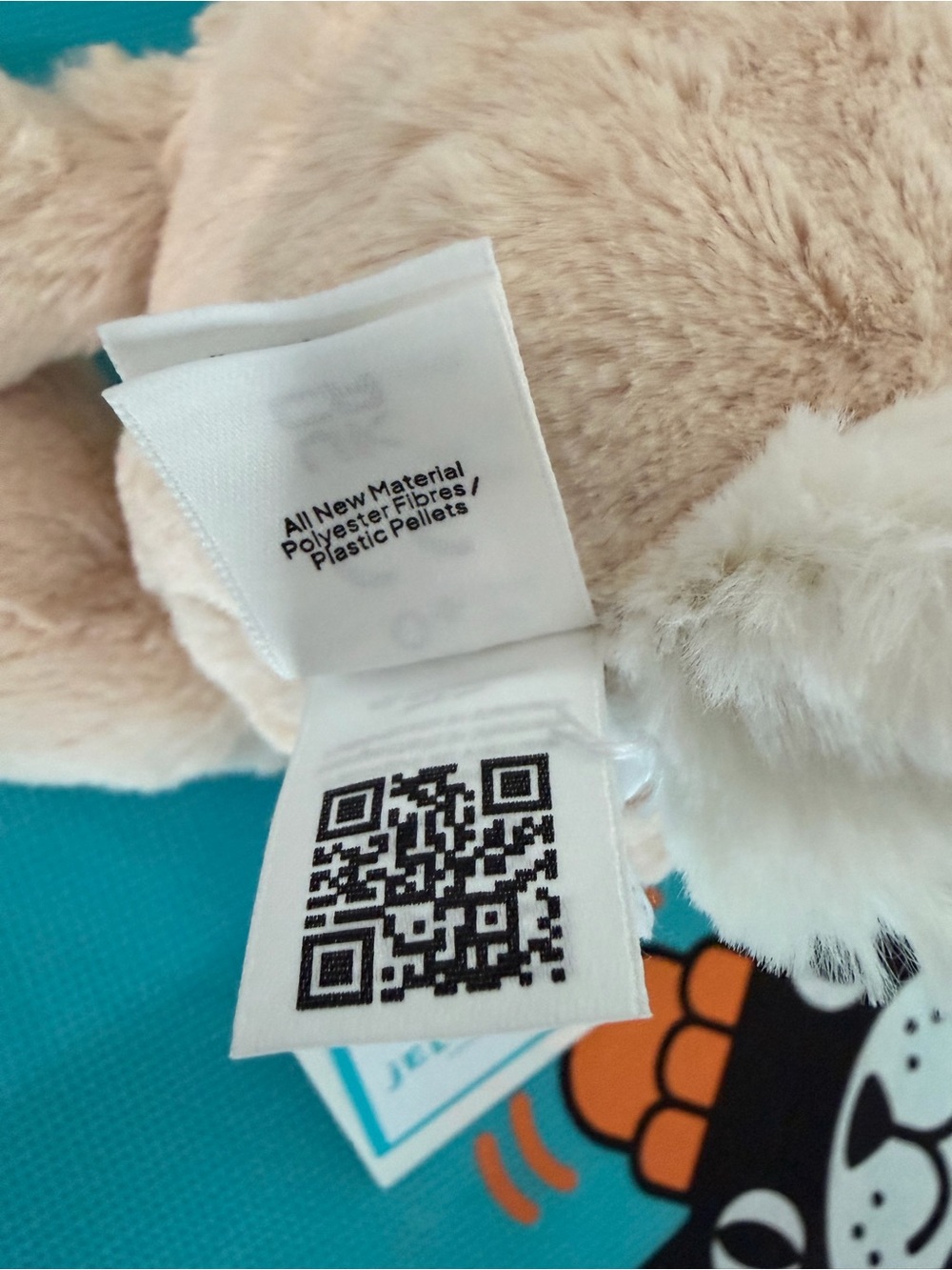 Jellycat Bashful Bunny Junior Soft Toy China-only edition - Picture 7 of 10